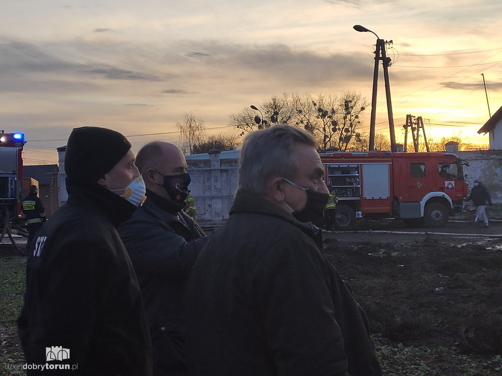 Samorząd pomoże w walce ze skutkami pożaru