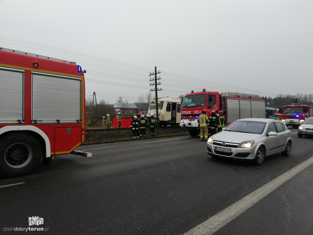 Śmiertelny wypadek w Łysomicach k. Torunia