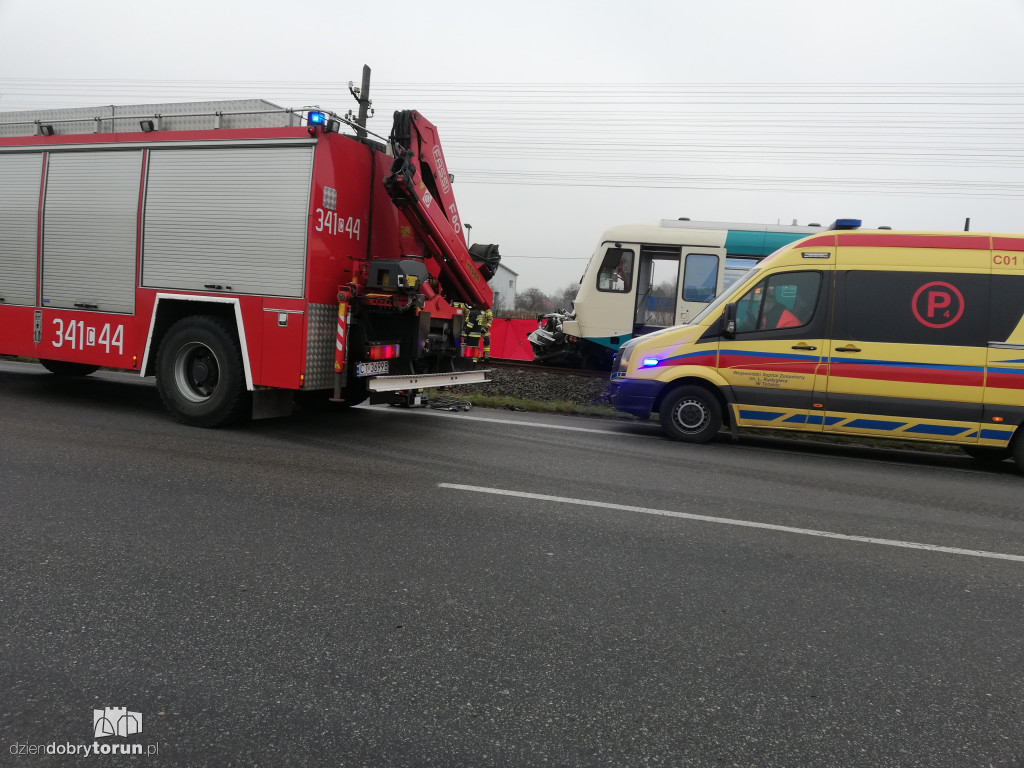 Śmiertelny wypadek w Łysomicach k. Torunia