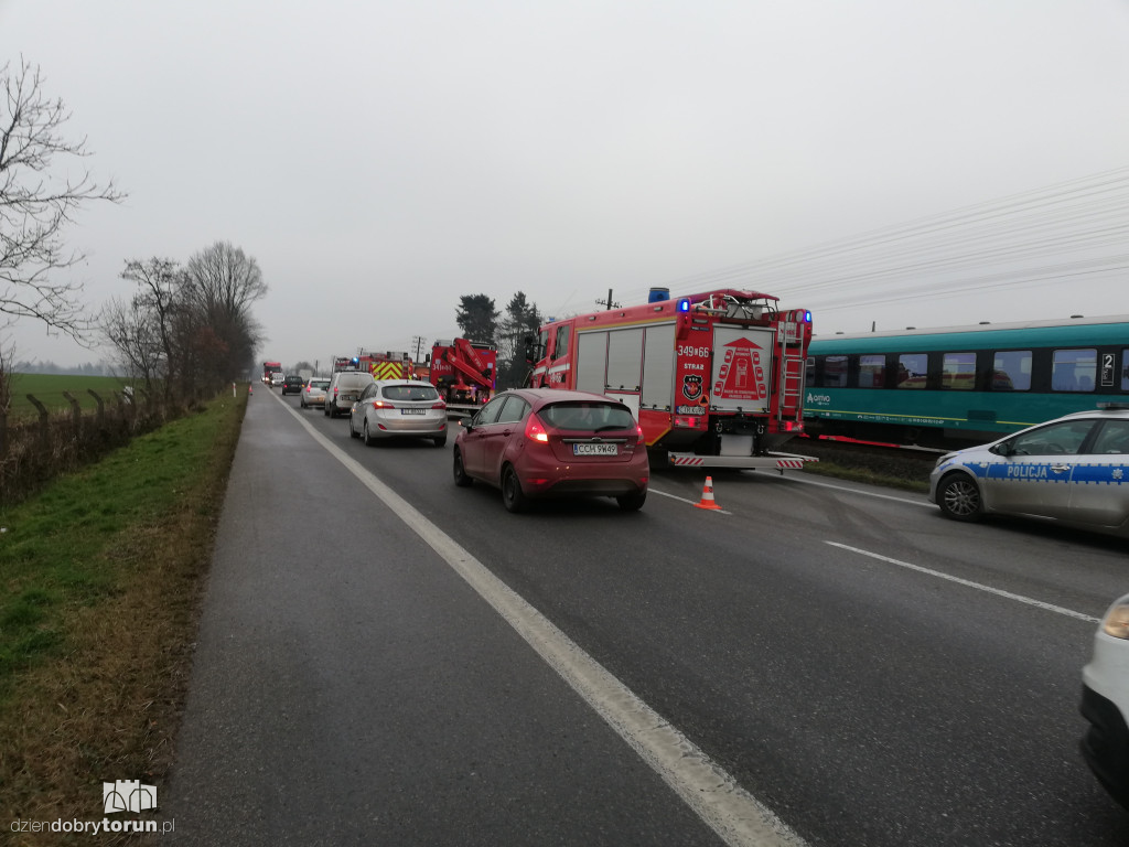 Śmiertelny wypadek w Łysomicach k. Torunia