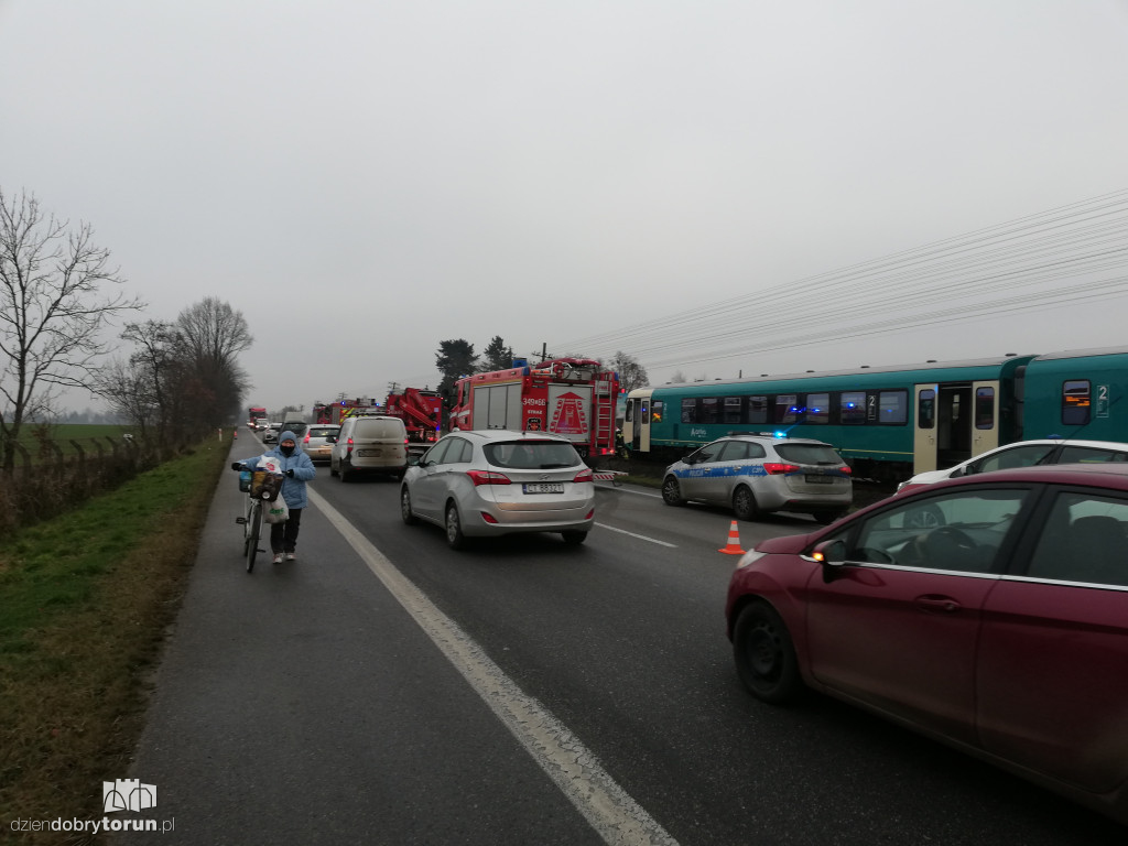Śmiertelny wypadek w Łysomicach k. Torunia