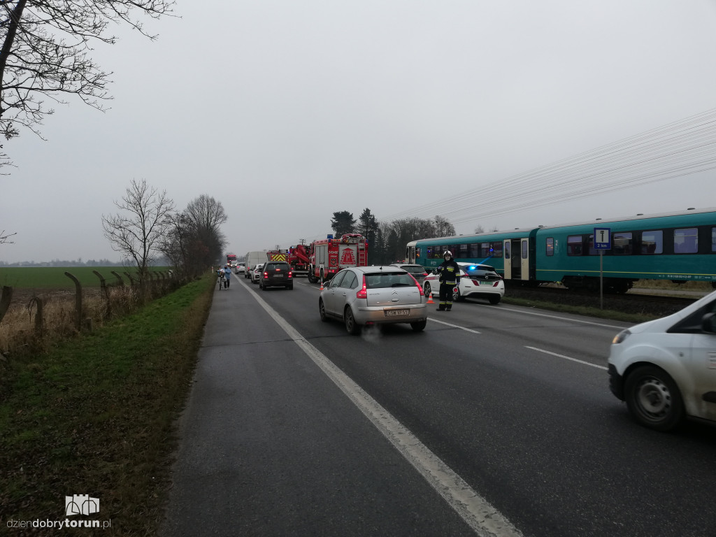 Śmiertelny wypadek w Łysomicach k. Torunia