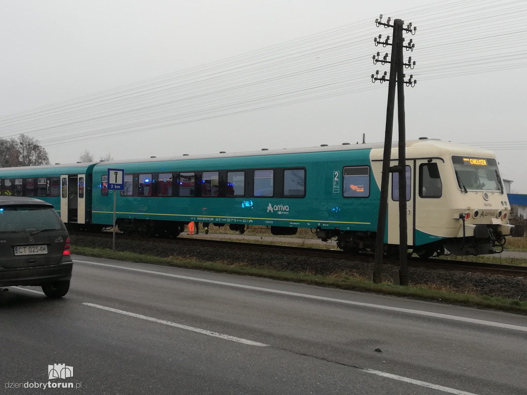 Śmiertelny wypadek w Łysomicach k. Torunia