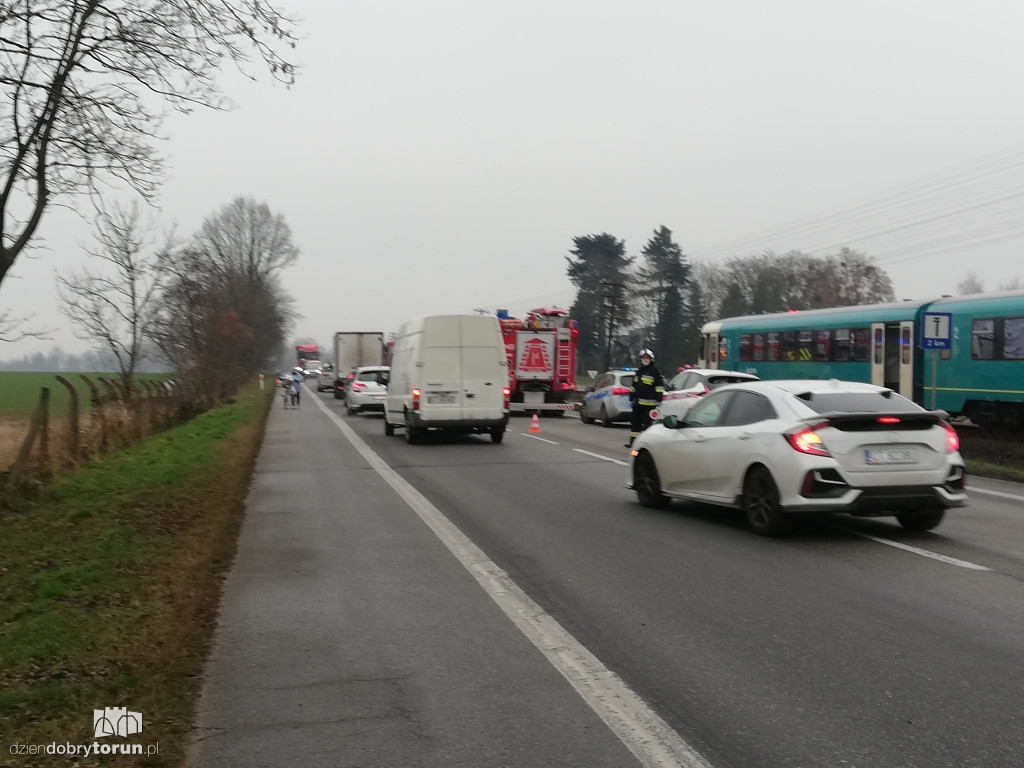 Śmiertelny wypadek w Łysomicach k. Torunia