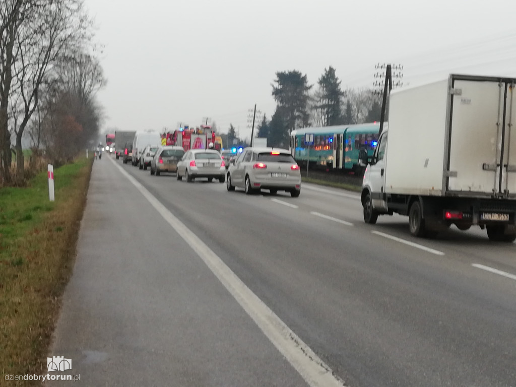 Śmiertelny wypadek w Łysomicach k. Torunia