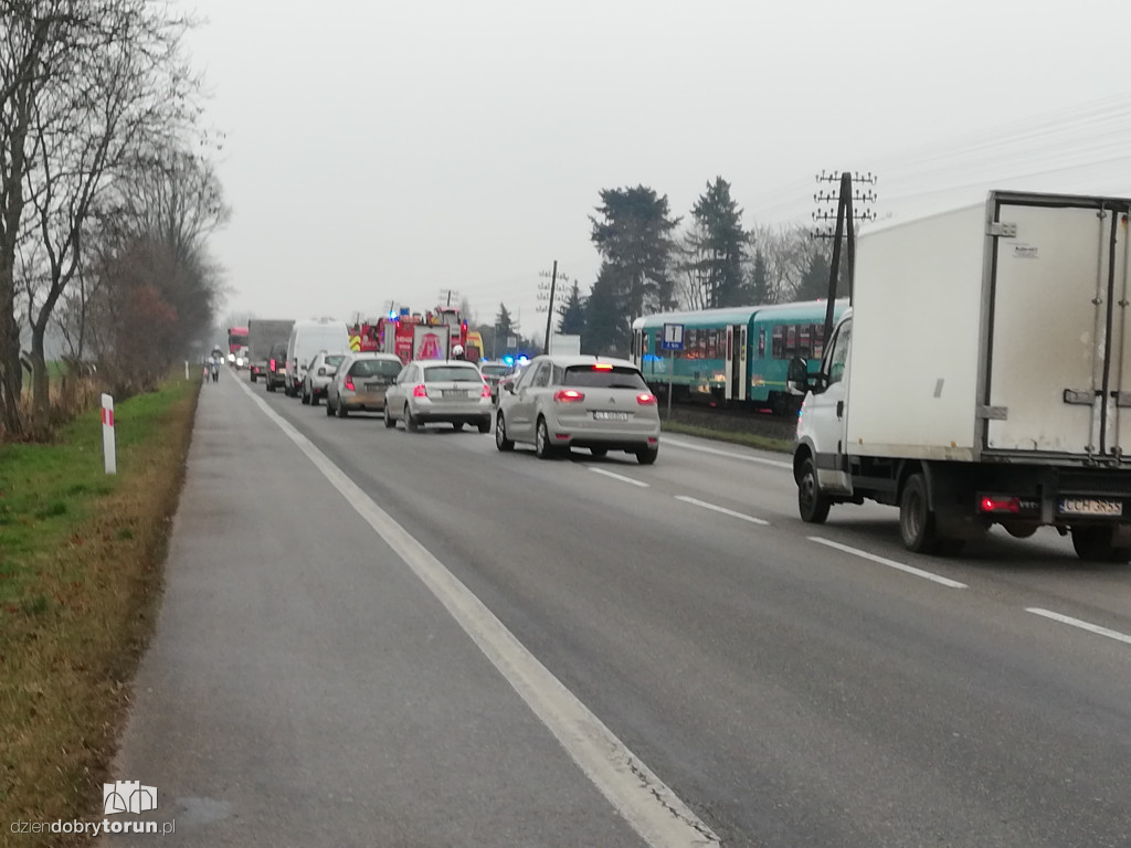 Śmiertelny wypadek w Łysomicach k. Torunia