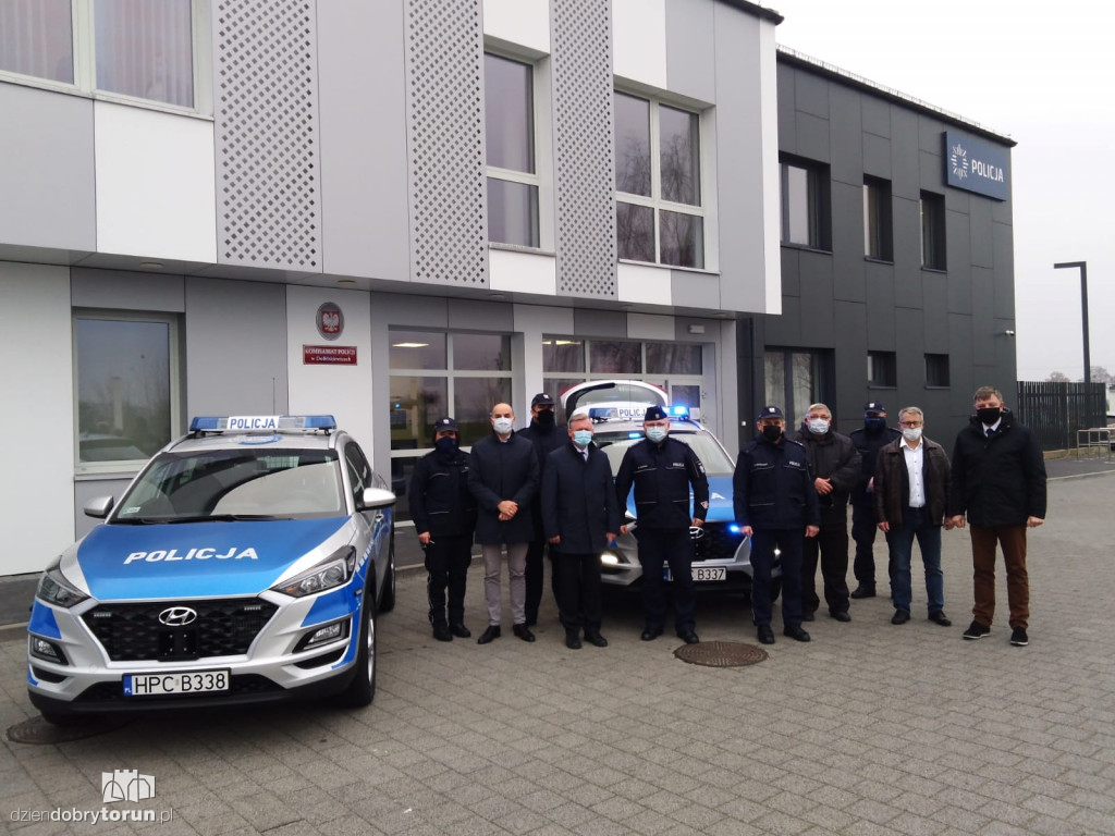 Nowe auta dla policji spod Torunia