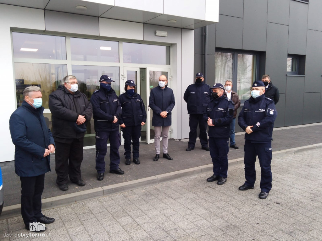 Nowe auta dla policji spod Torunia