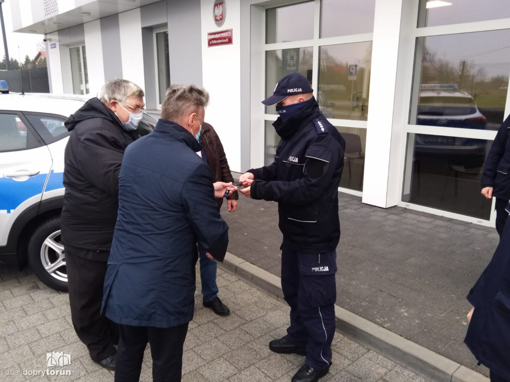 Nowe auta dla policji spod Torunia