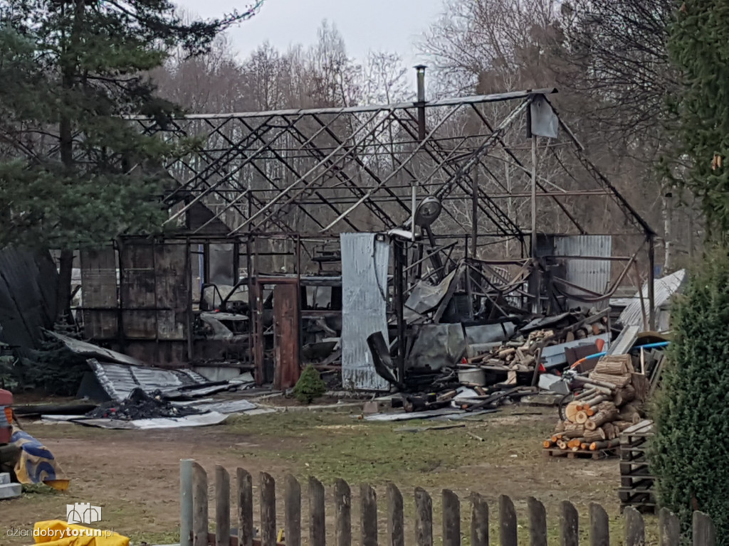 Toruń: po pożarze przy Szosie Lubickiej