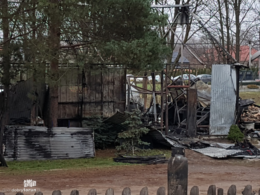 Toruń: po pożarze przy Szosie Lubickiej