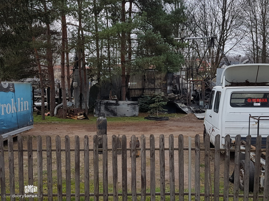 Toruń: po pożarze przy Szosie Lubickiej