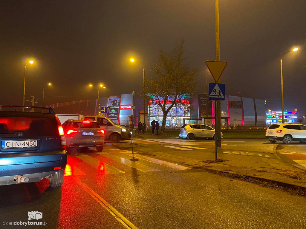 Toruń: potrącenie rowerzystki