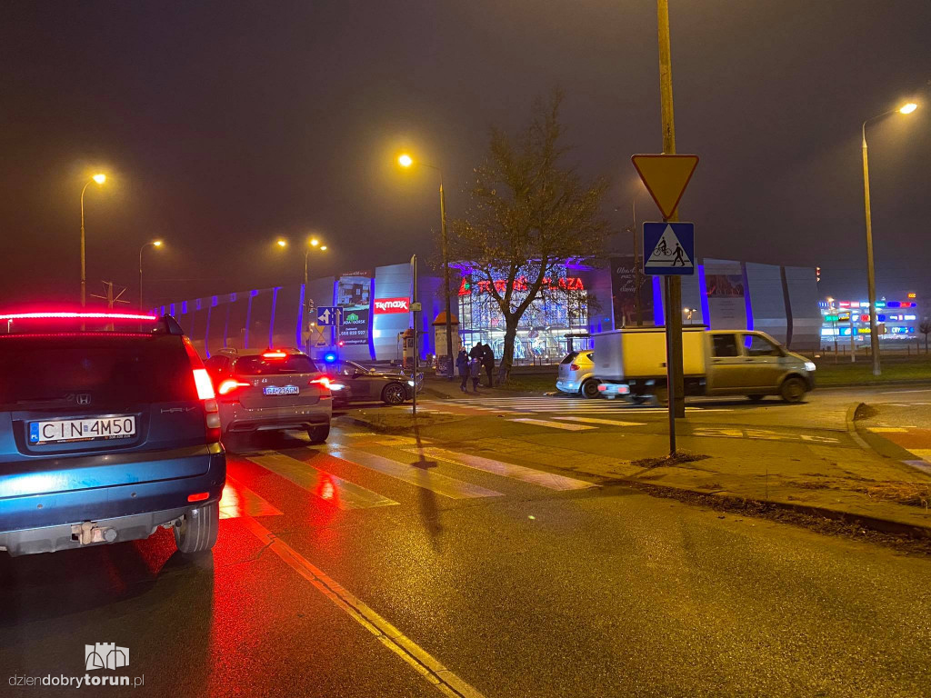 Toruń: potrącenie rowerzystki