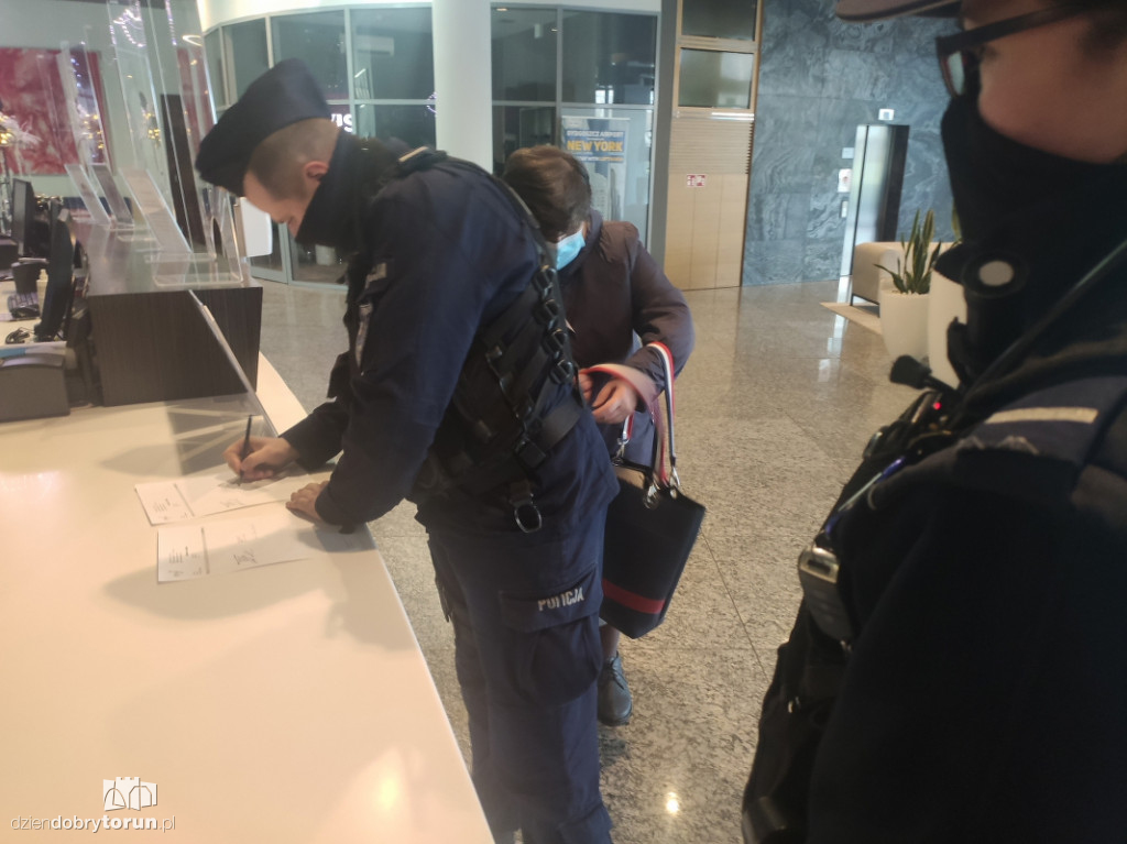 Toruń: policja kontroluje przedsiębiorców