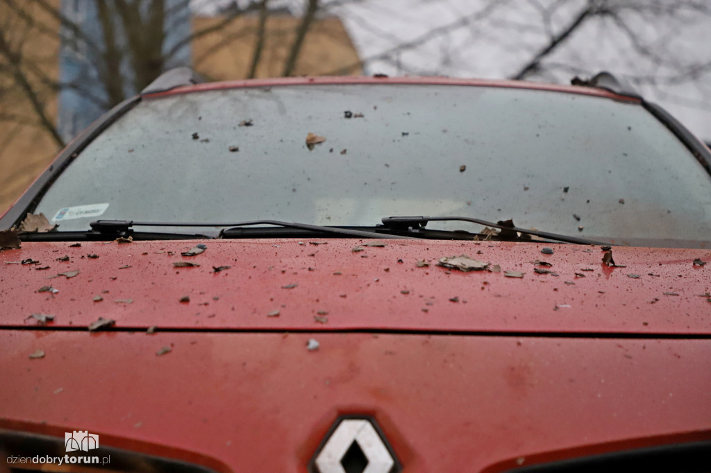 Toruń: niebezpieczne fajerwerki na osiedlu