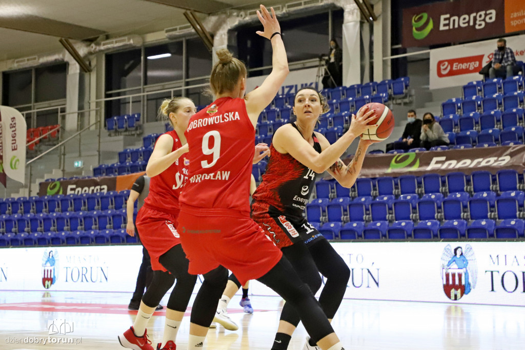 Energa Toruń 68:63 Ślęza Wrocław