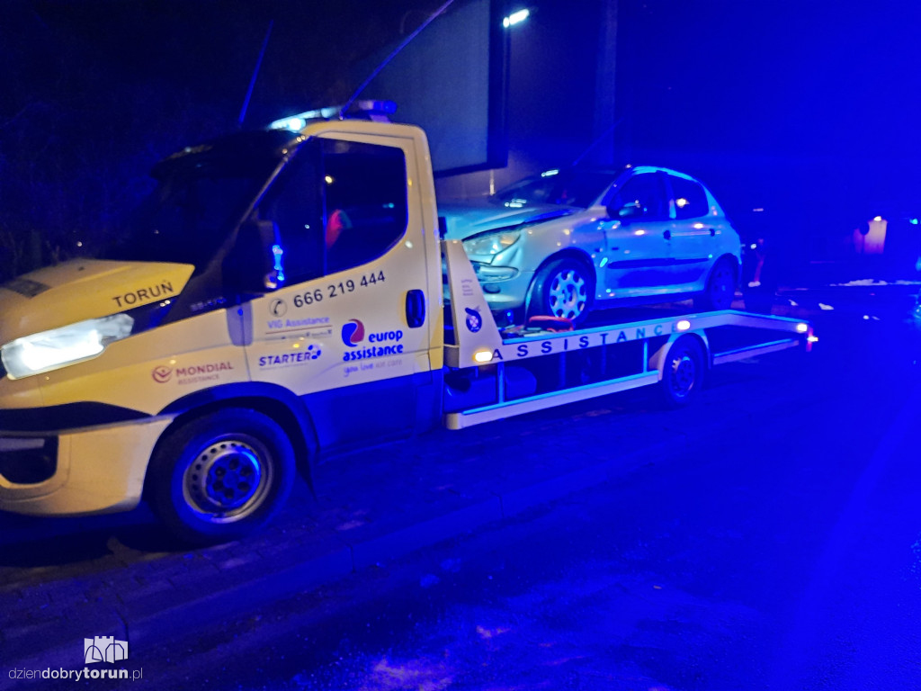 Toruń: kolizja na Bydgoskim Przedmieściu