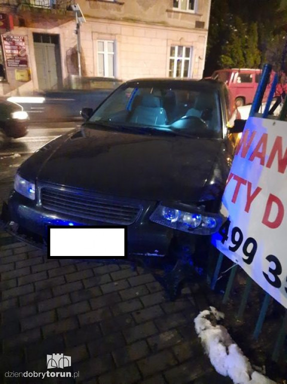 Toruń: zderzenie przy Podgórnej/Ogrodowej