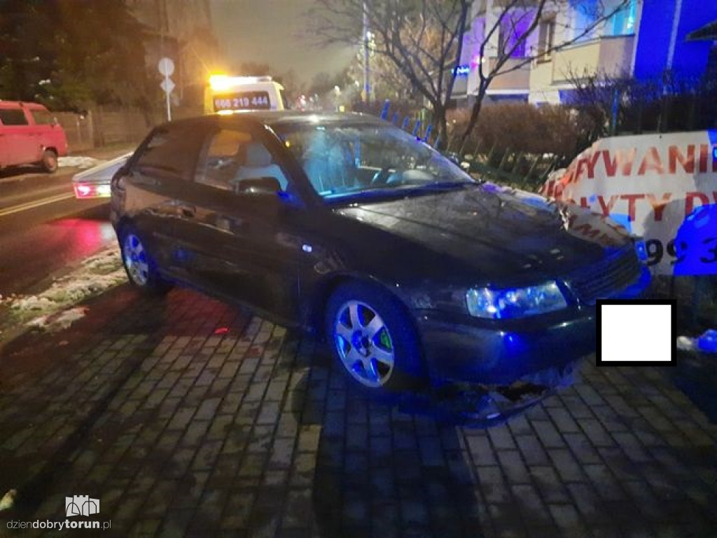 Toruń: zderzenie przy Podgórnej/Ogrodowej
