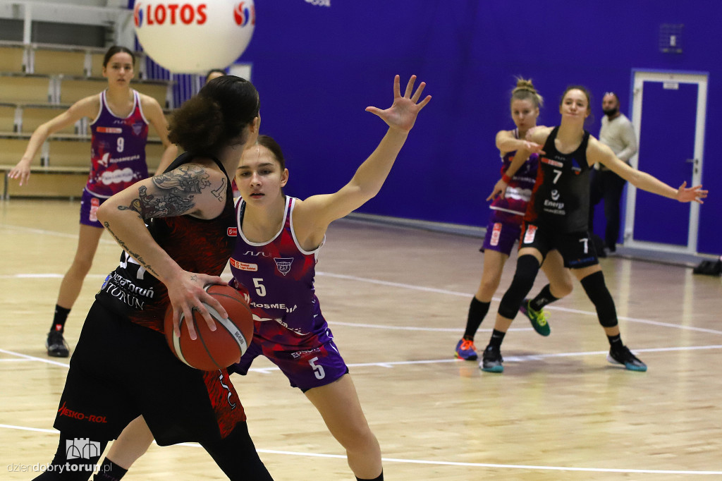 Energa Toruń 63:85 KS Basket 25 Bydgoszcz