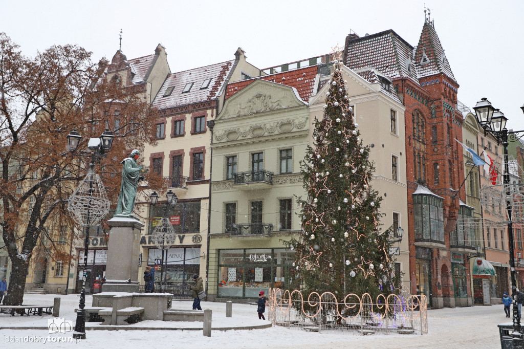 Toruń w zimowej odsłonie