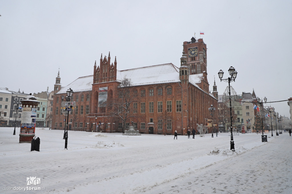 Toruń w zimowej odsłonie