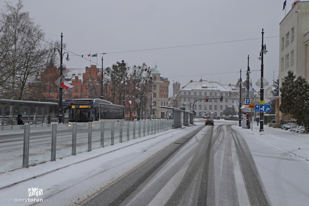 Toruń w zimowej odsłonie