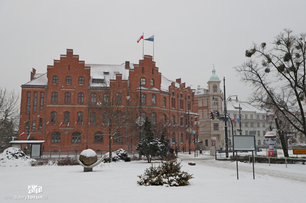 Toruń w zimowej odsłonie