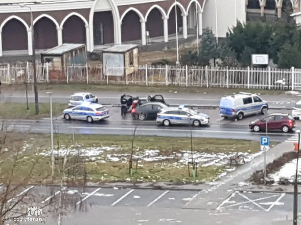 Toruń: akcja policji na Skarpie