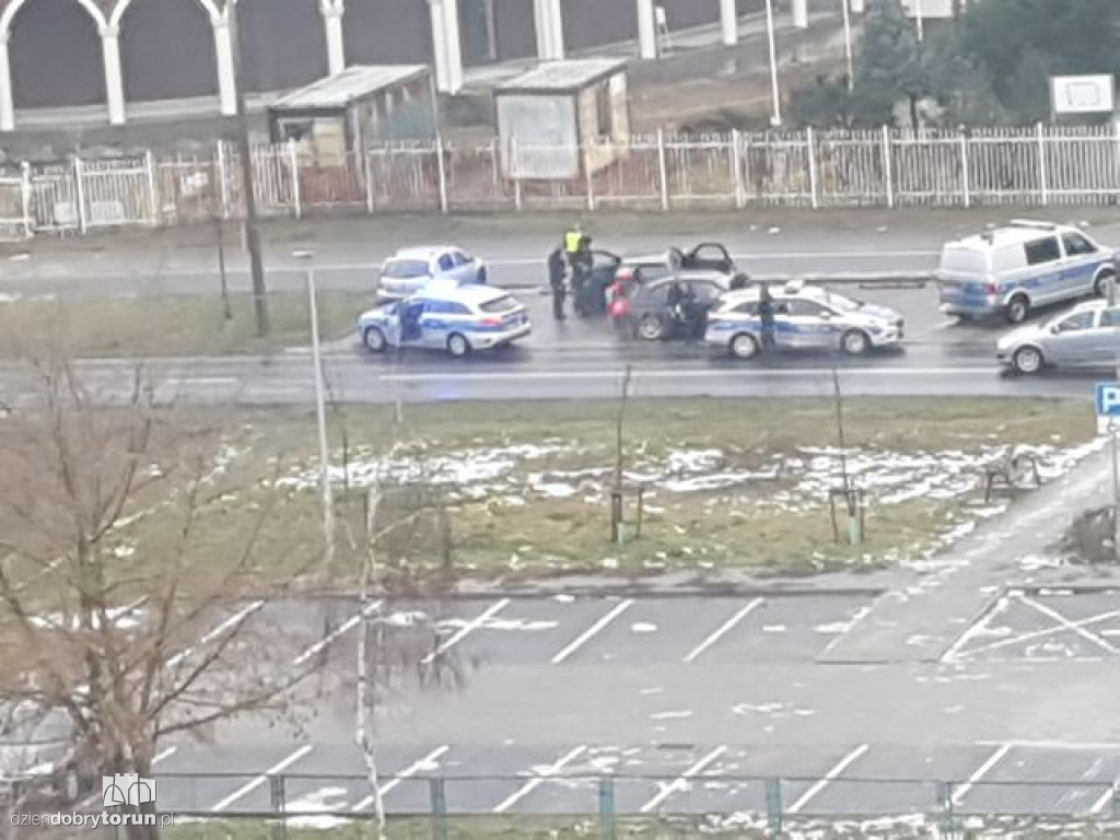 Toruń: akcja policji na Skarpie