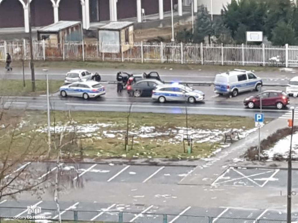 Toruń: akcja policji na Skarpie