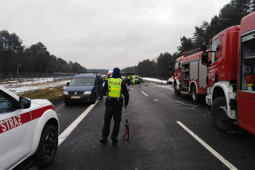 Tragiczny wypadek na trasie S-10