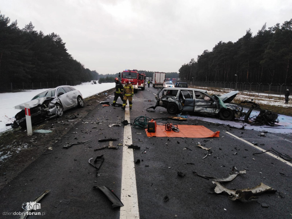 Tragiczny wypadek na trasie S-10