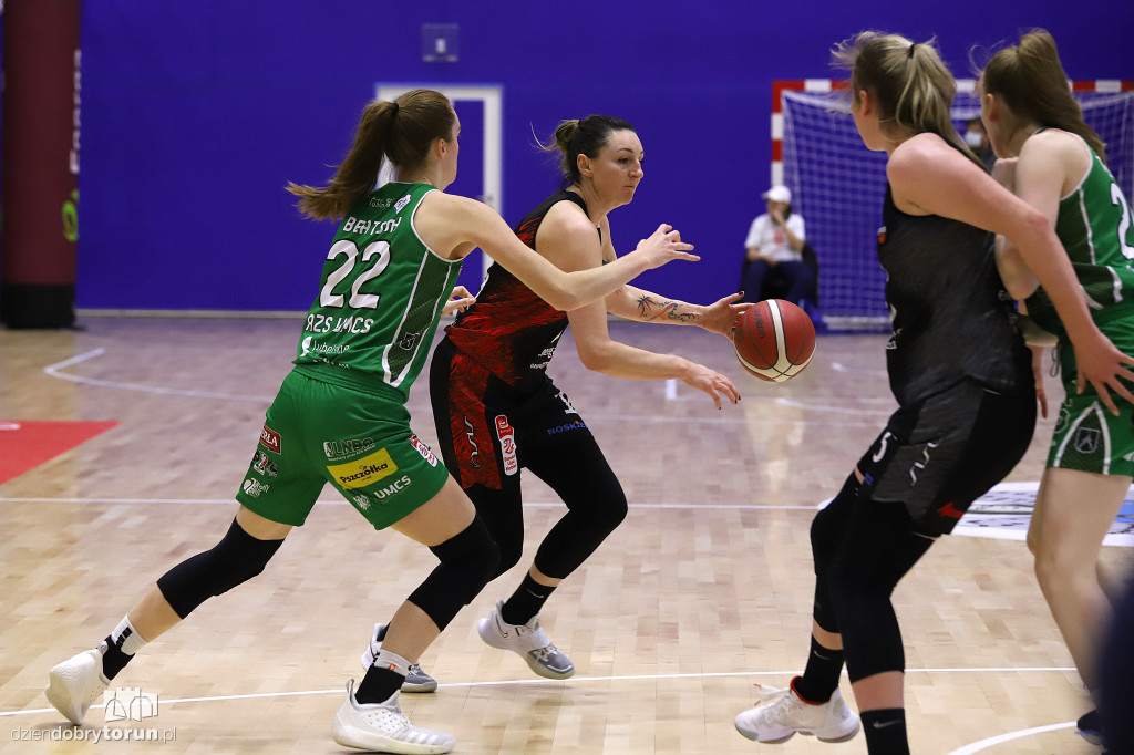 Energa Toruń 65:74 Pszczółka AZS-UMCS Lublin