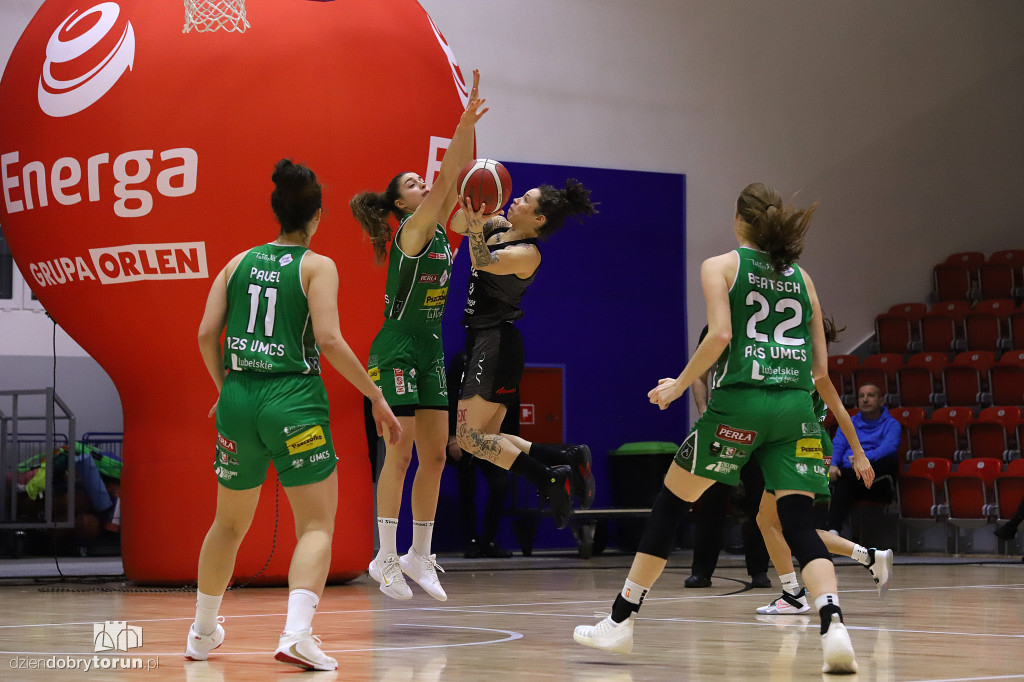 Energa Toruń 65:74 Pszczółka AZS-UMCS Lublin