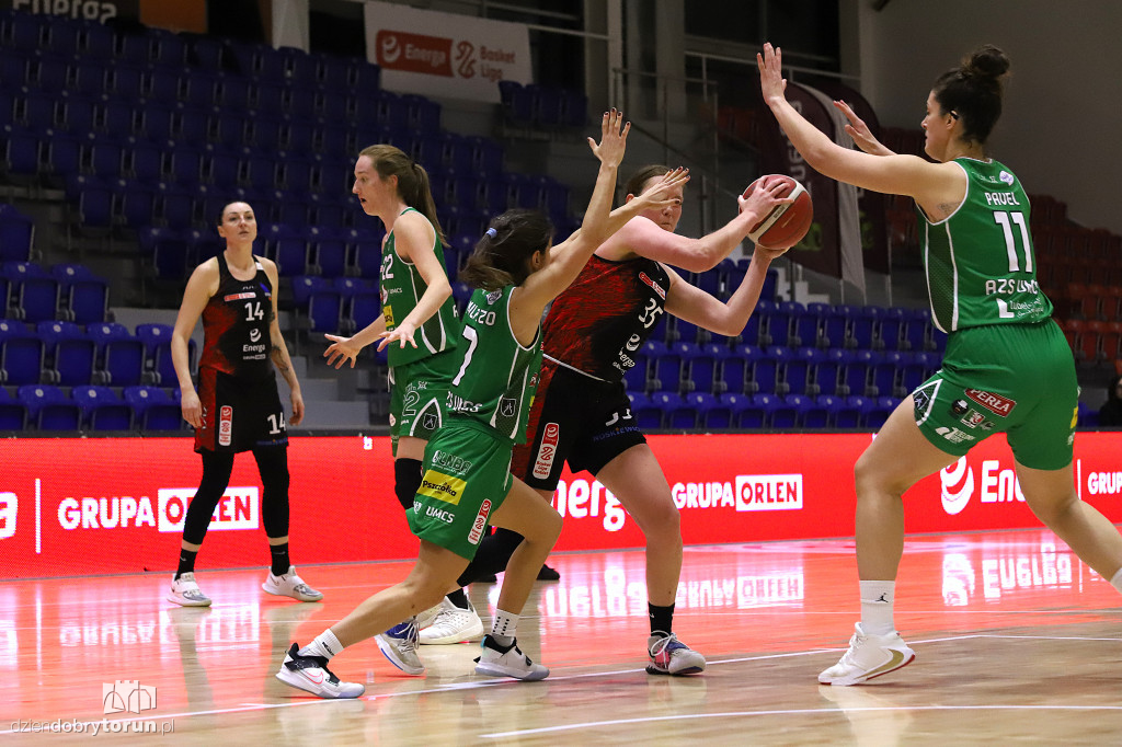 Energa Toruń 65:74 Pszczółka AZS-UMCS Lublin