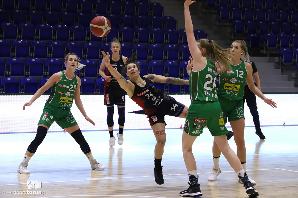 Energa Toruń 65:74 Pszczółka AZS-UMCS Lublin
