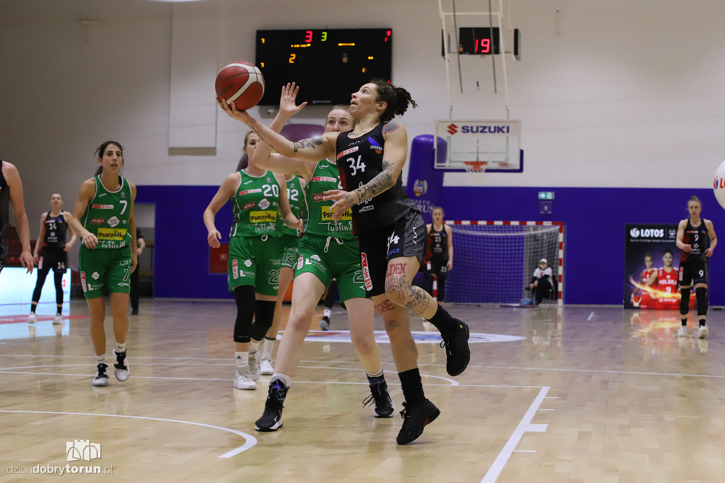 Energa Toruń 65:74 Pszczółka AZS-UMCS Lublin