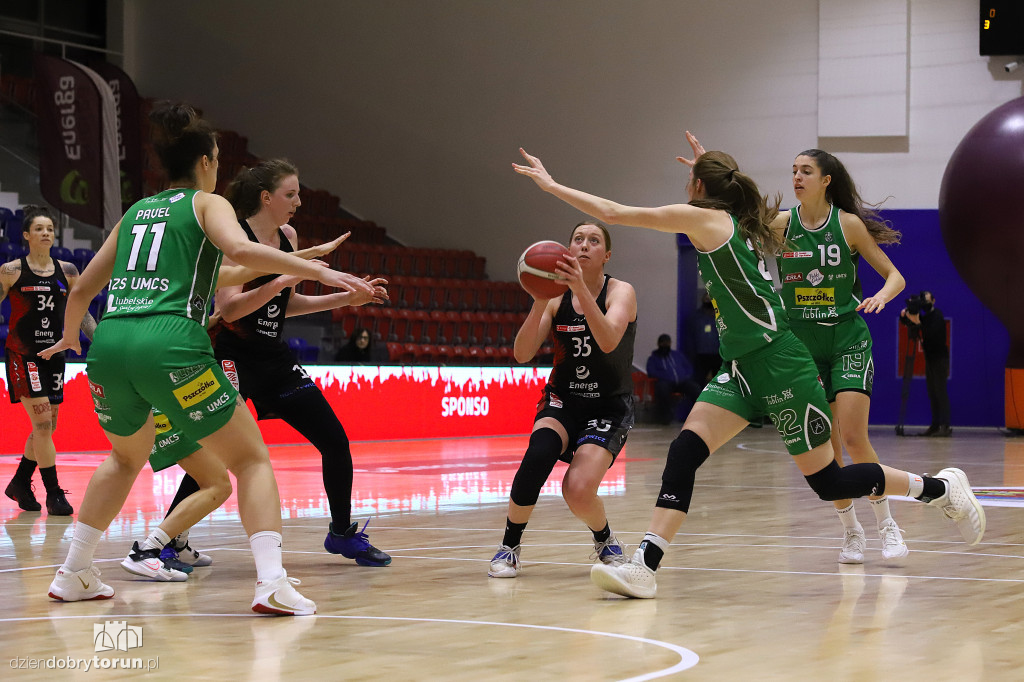 Energa Toruń 65:74 Pszczółka AZS-UMCS Lublin