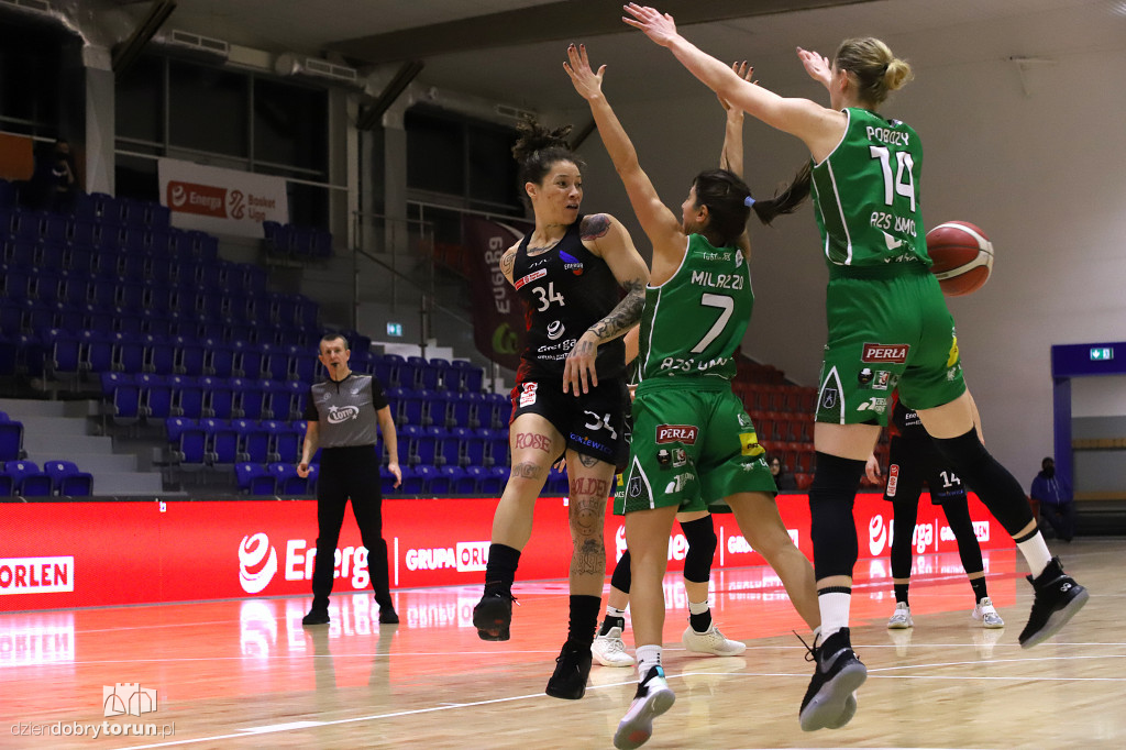 Energa Toruń 65:74 Pszczółka AZS-UMCS Lublin