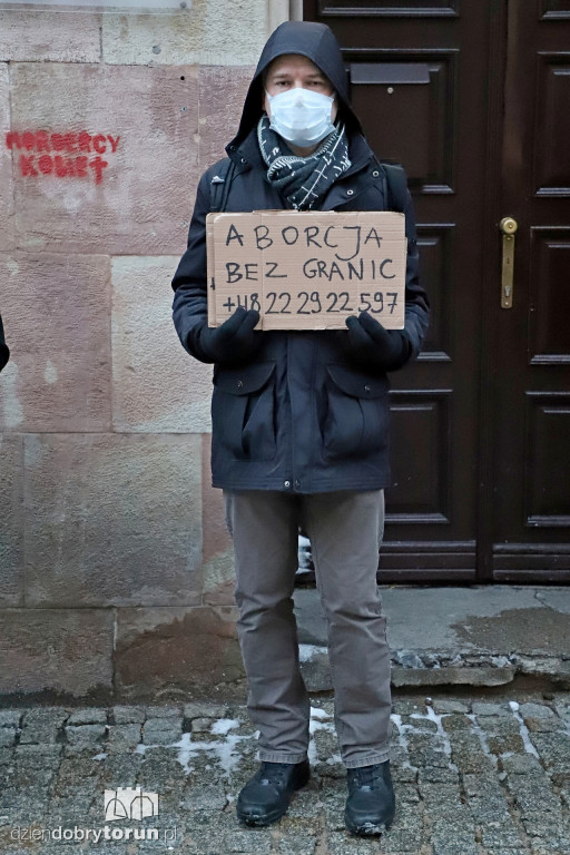 Pikieta pod siedzibą PiS