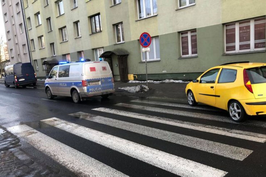 Toruń: potrącenie rowerzysty na Broniewskiego