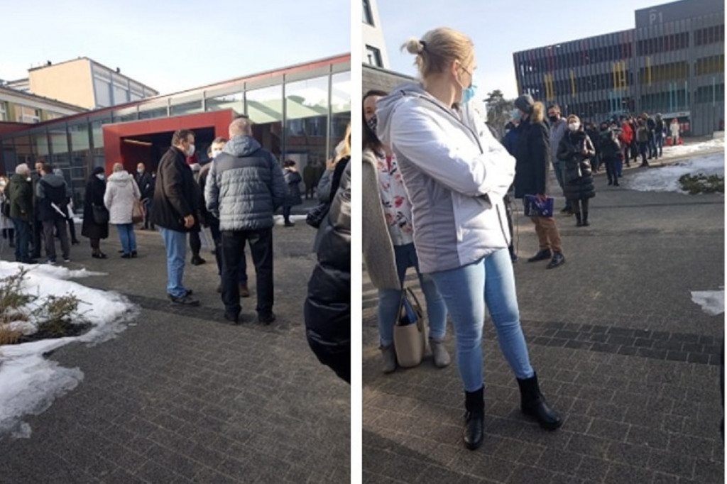 Toruń: nauczyciele w kolejkach do szczepień