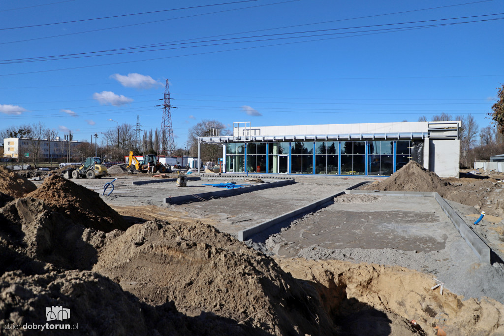 Toruń: budowa sklepu Lidl na Rubinkowie