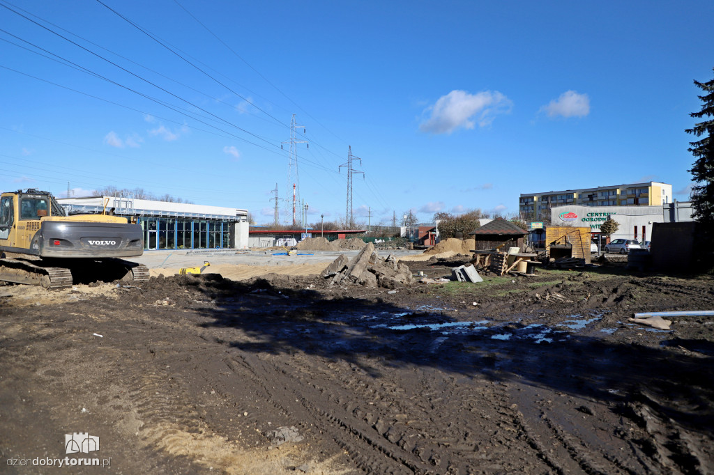 Toruń: budowa sklepu Lidl na Rubinkowie