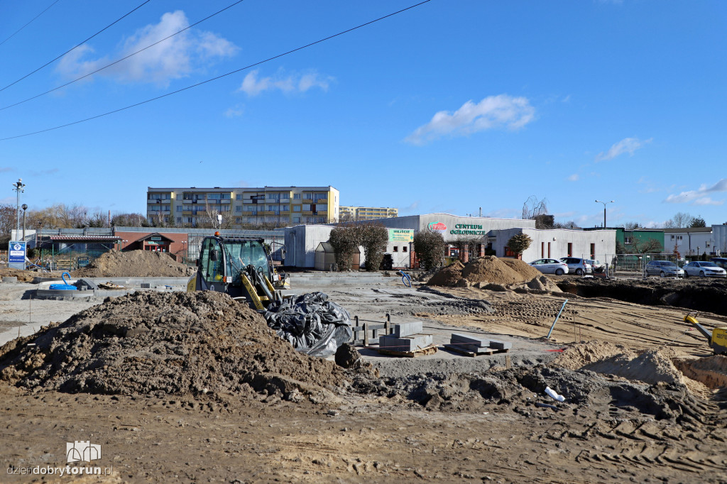 Toruń: budowa sklepu Lidl na Rubinkowie
