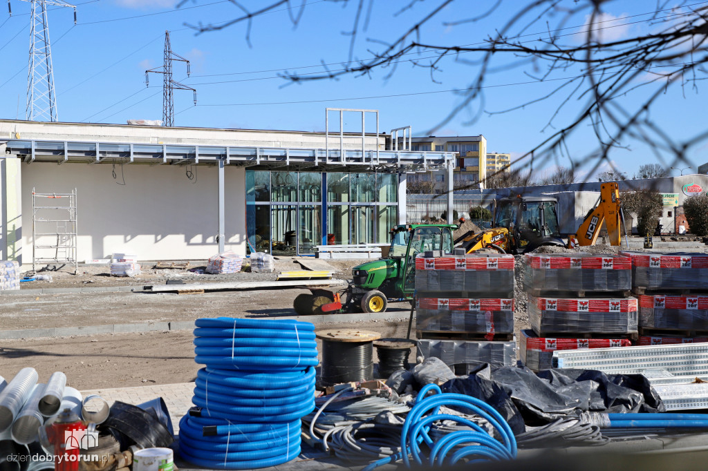 Toruń: budowa sklepu Lidl na Rubinkowie