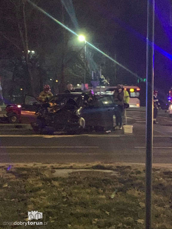 Toruń: zderzenie przy ul. Olsztyńskiej