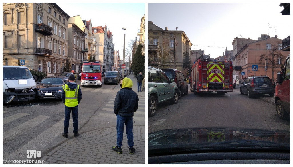 Toruń: zderzenie na Bydgoskim Przedmieściu